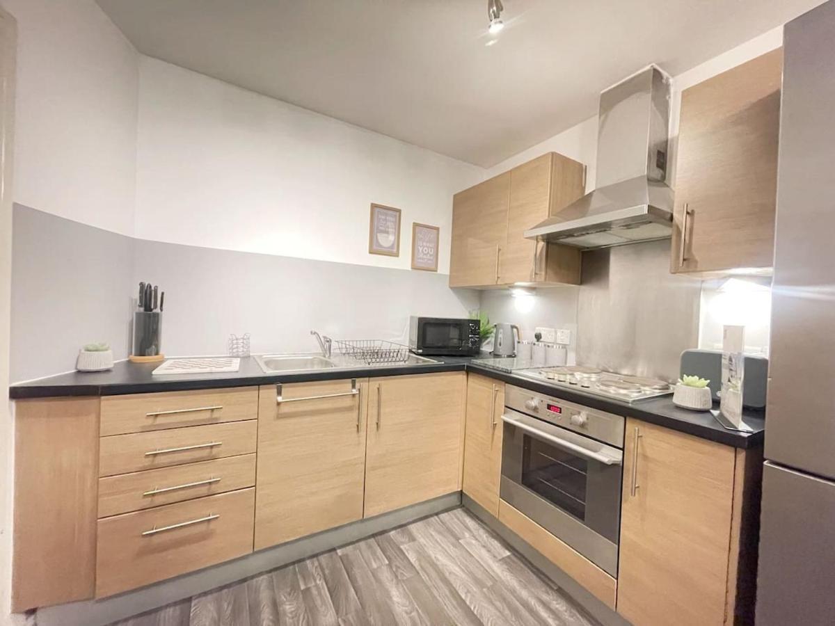 Cityfront Cosy Apt Near City Centre & Etihad Stadium, Free Parking Manchester Exterior foto