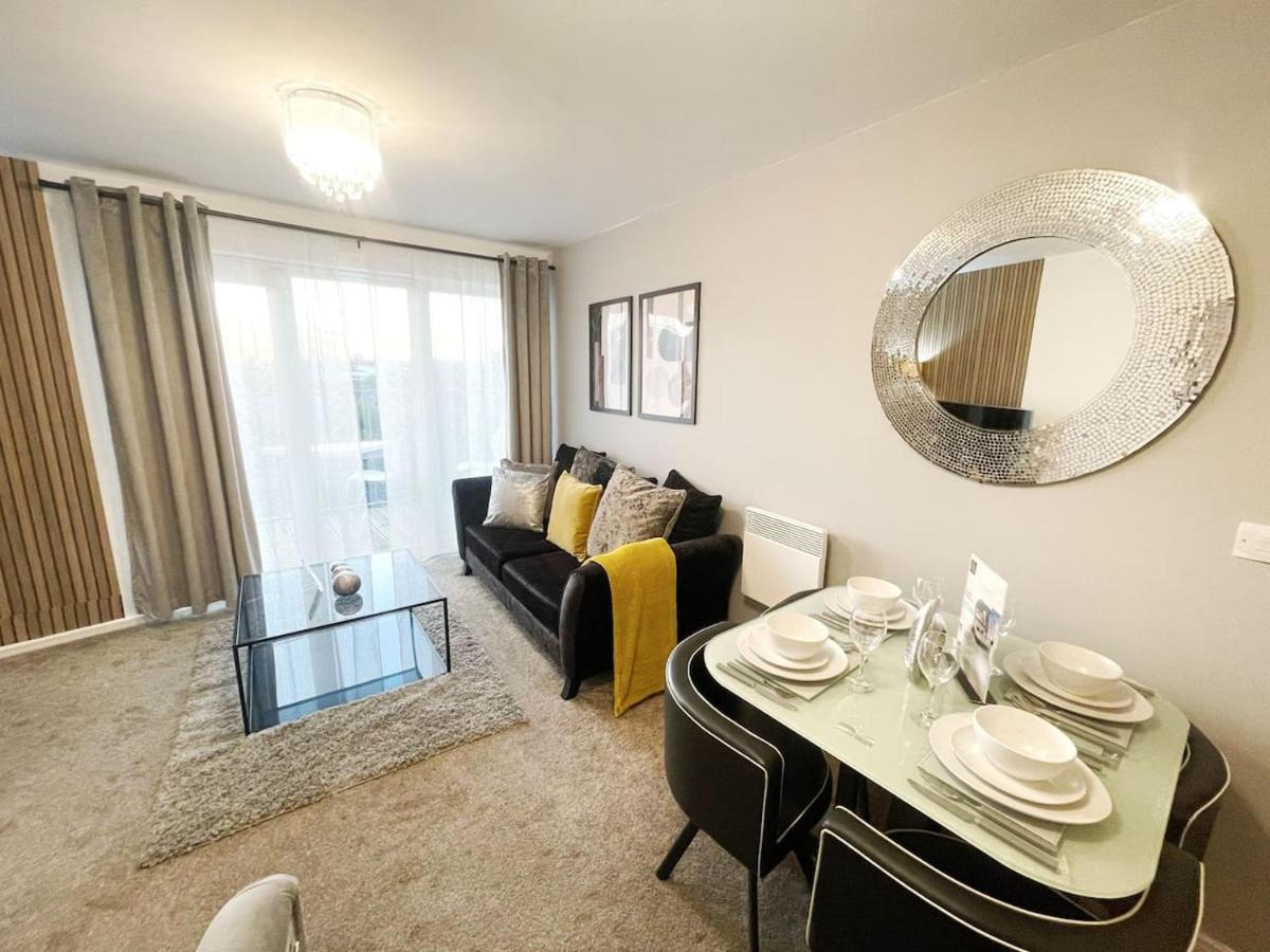 Cityfront Cosy Apt Near City Centre & Etihad Stadium, Free Parking Manchester Exterior foto