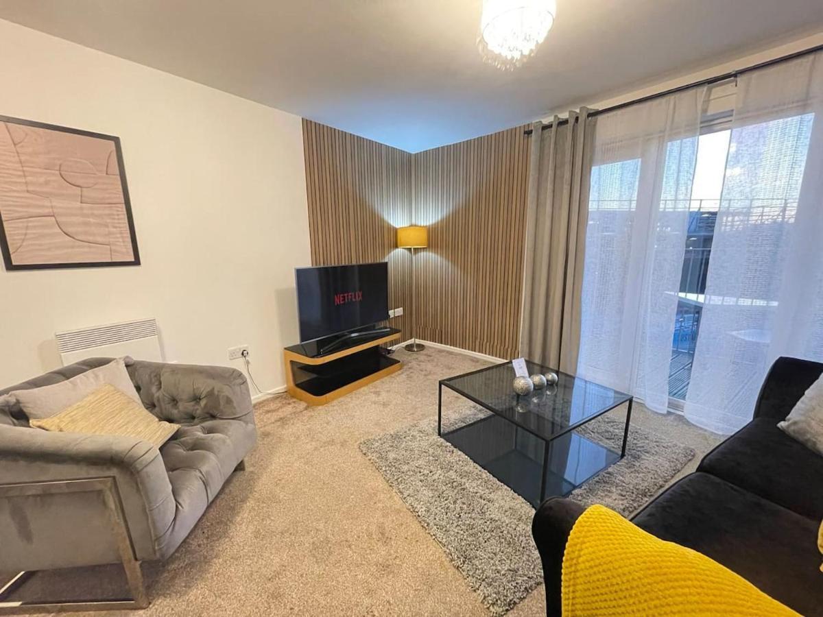 Cityfront Cosy Apt Near City Centre & Etihad Stadium, Free Parking Manchester Exterior foto